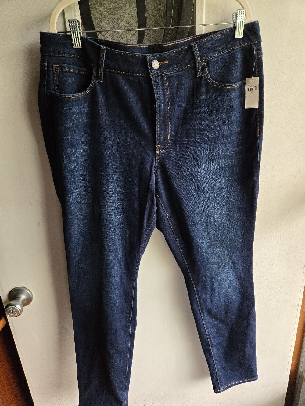 Old Navy Mid-rise Pop Icon Skinny Dark Indigo Blue Jeans NWT
